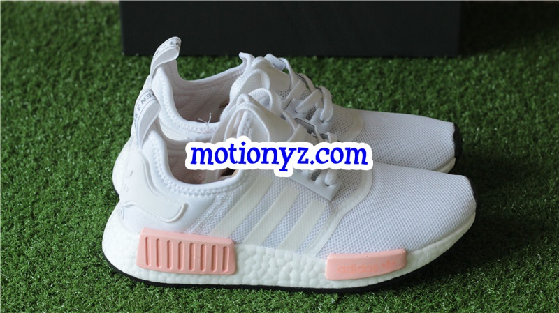 Real Boost Adidas NMD R1 PK White Pink